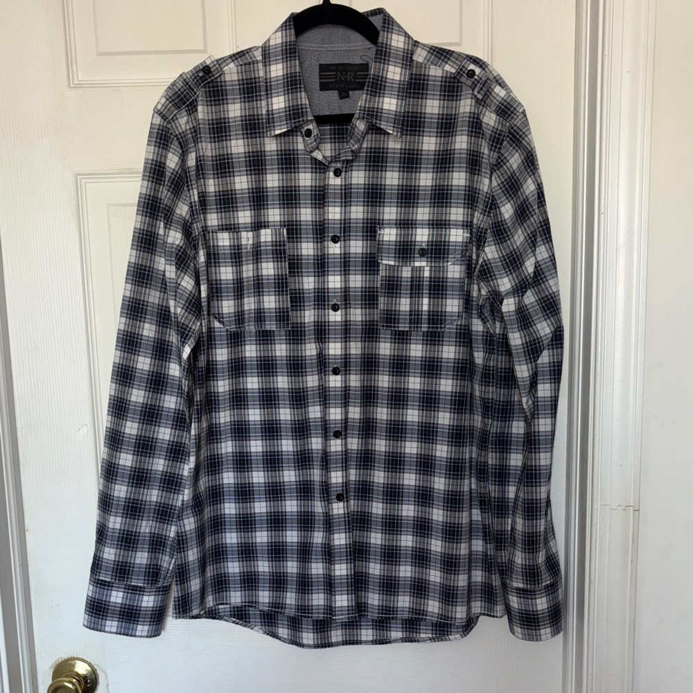 No Retreat Black Label Button Down Shirt
